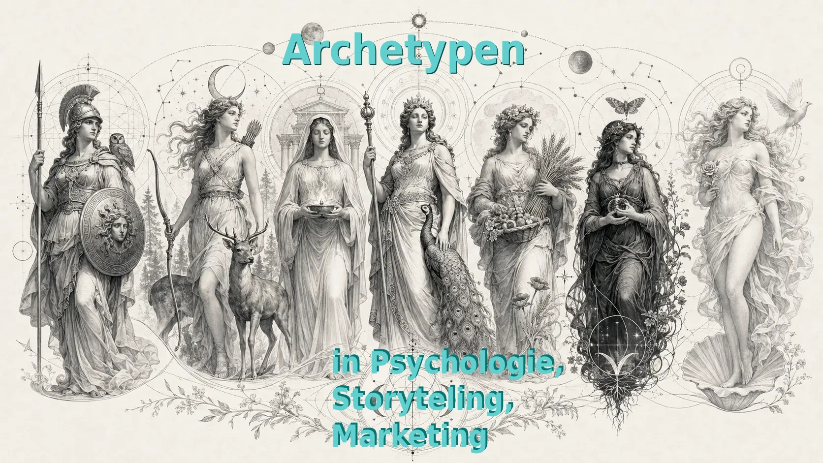Archetypen C.G.Jungs in Psychologie, Storytelling, Marketing und Branding.